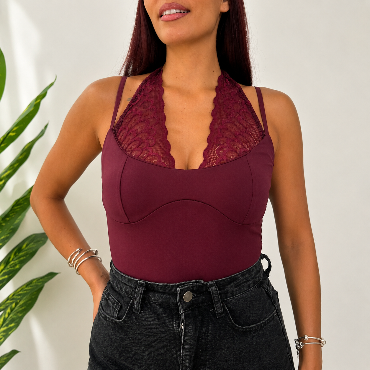 Wine Desire Bodysuit