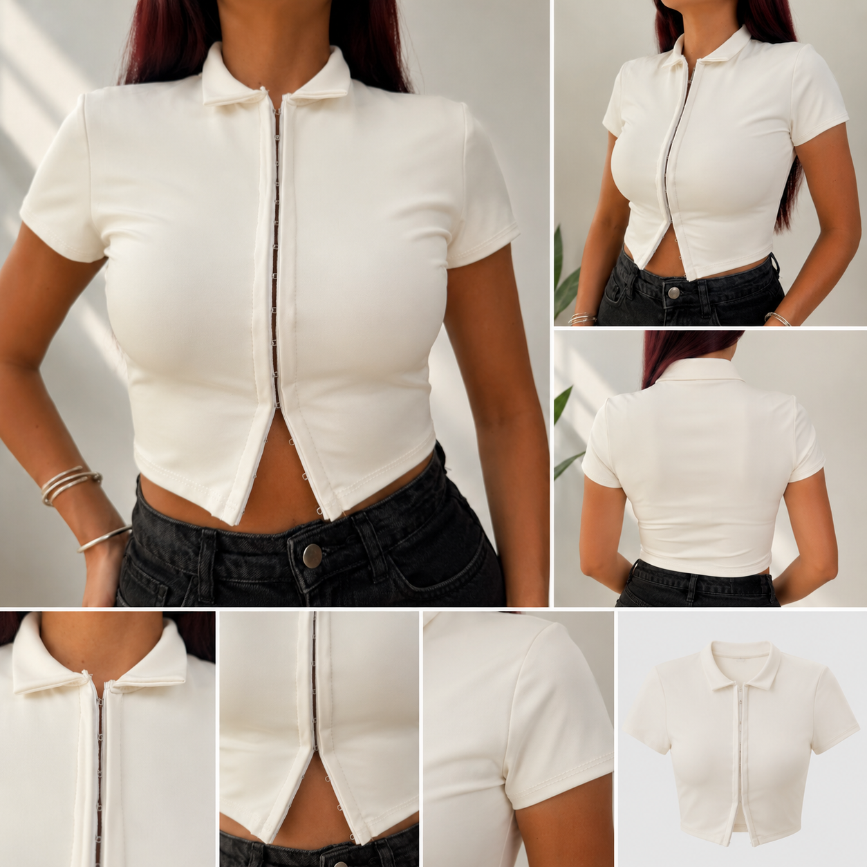 Snowline Crop Top