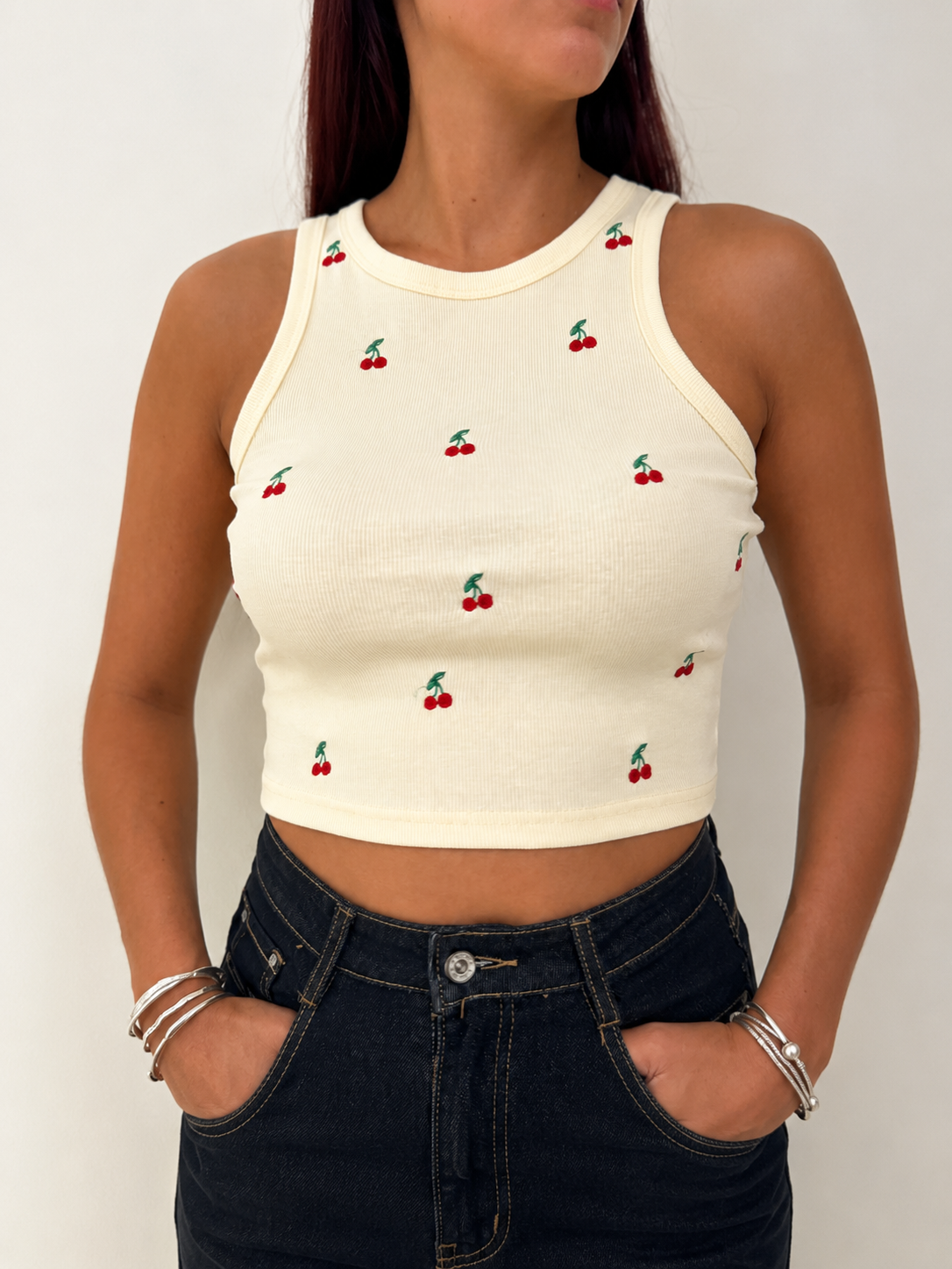 Cherry Bliss Crop Top