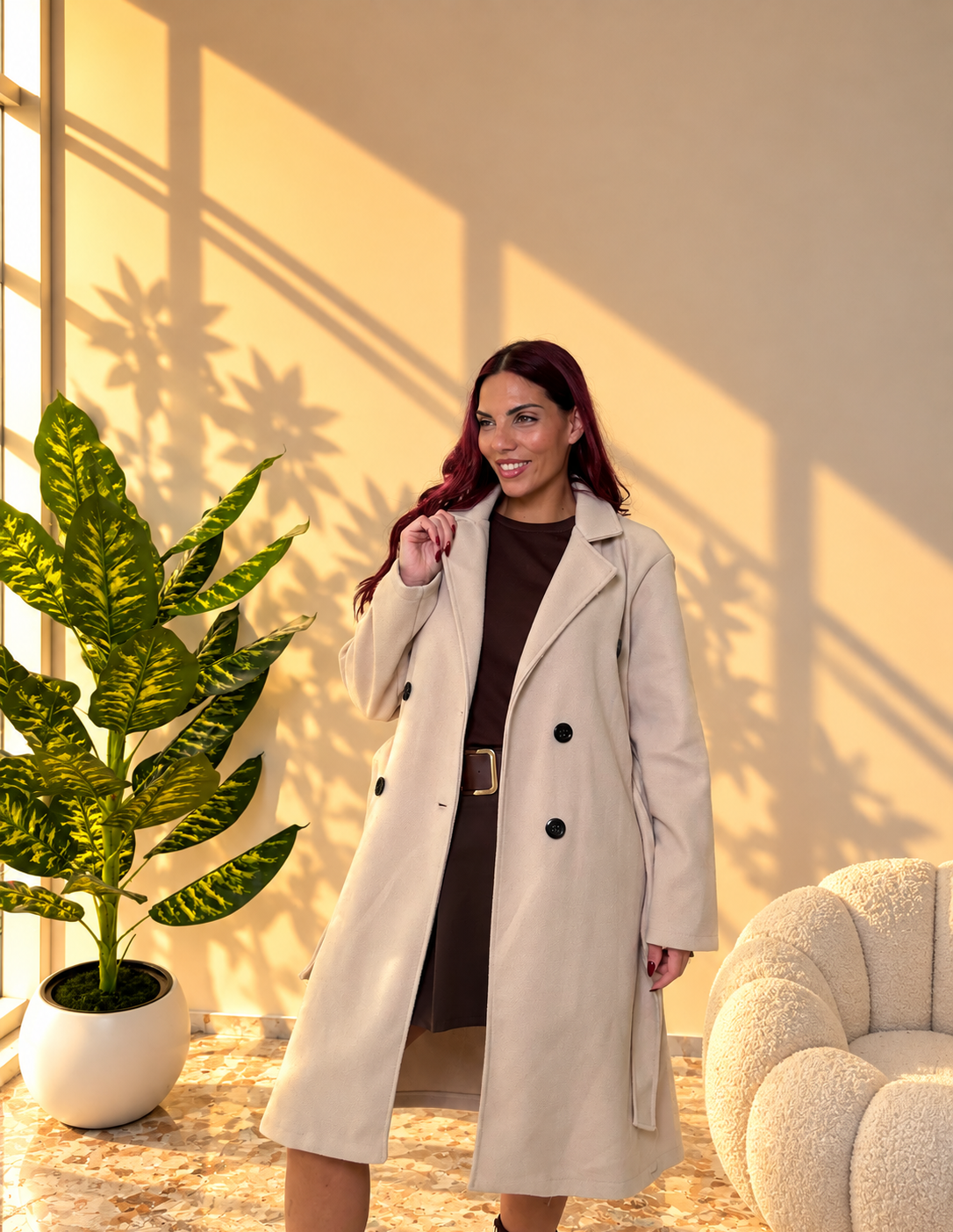 Milano Beige Coat