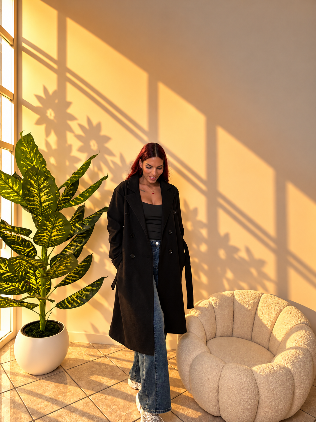 Milano Black Coat