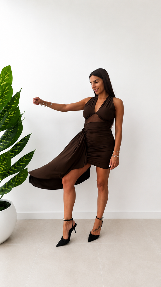Mocha Muse Dress