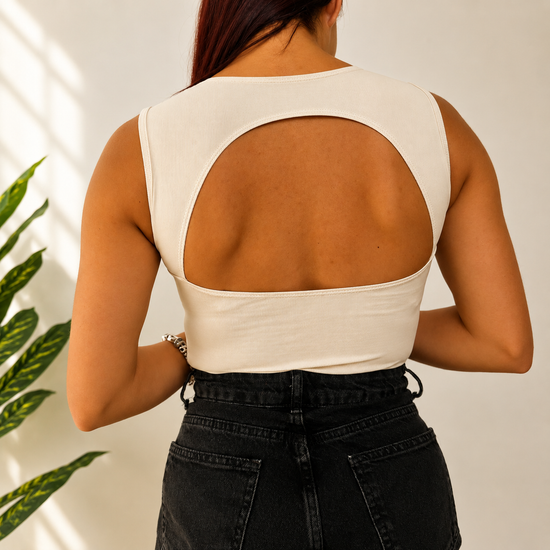 Cream Aura Bodysuit