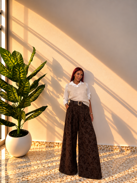 Sienna Bloom Wide-Leg Pants