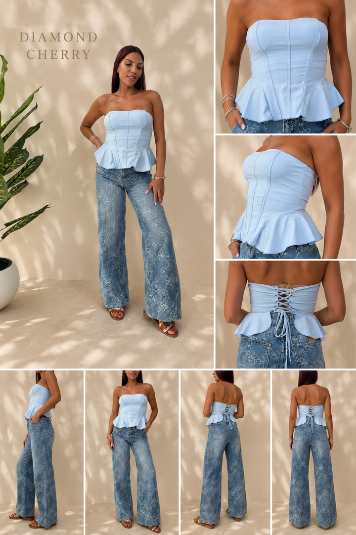 Skyline Corset Top
