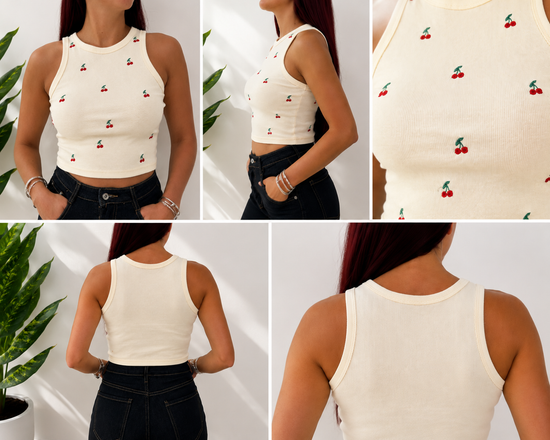 Cherry Bliss Crop Top