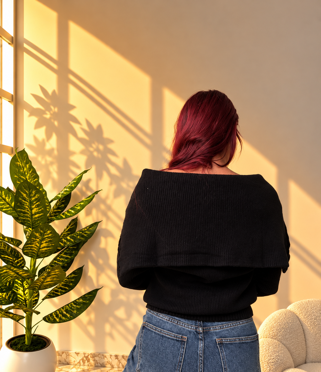 Black Glow Knit